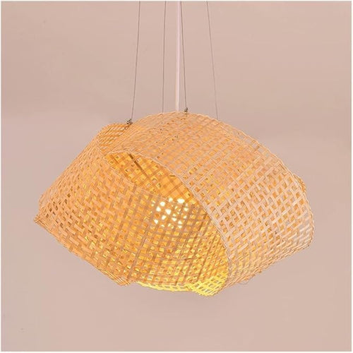 Hand-Woven Boho Chic Chandelier 🌿 | Natural Wicker Pendant Light 🌟 | Perfect for Living Room, Dining Room, or Bedroom Décor 🏡